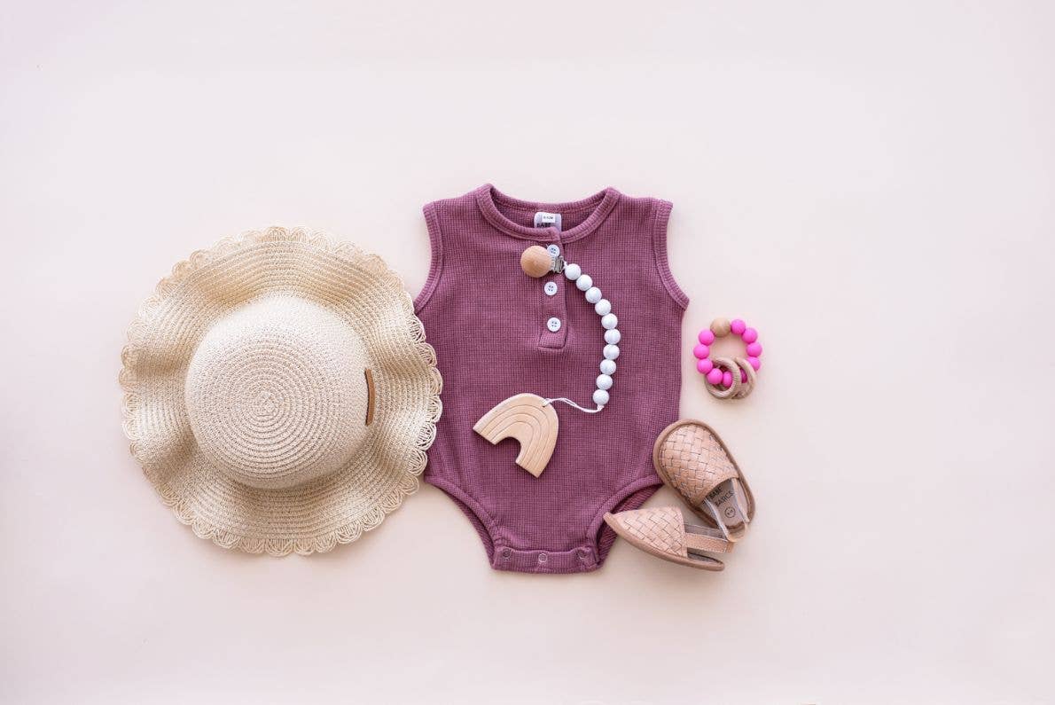 Babe Basics - Straw Hat // Sun Hat // Baby Sun Hat // Beach Hat 
