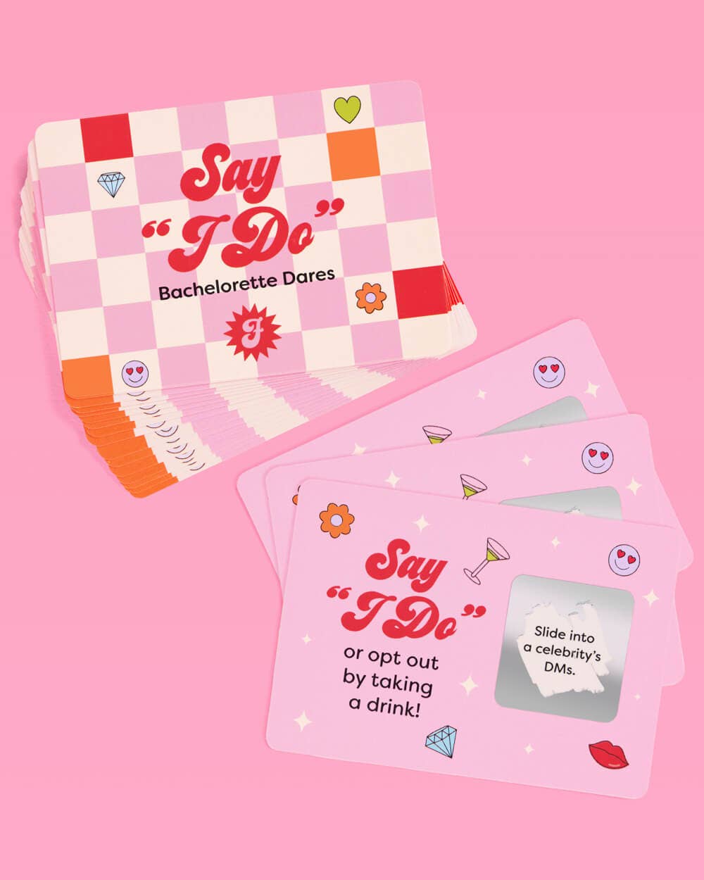 Bachelorette Dare Scratch Off Game Games + Playing Cards