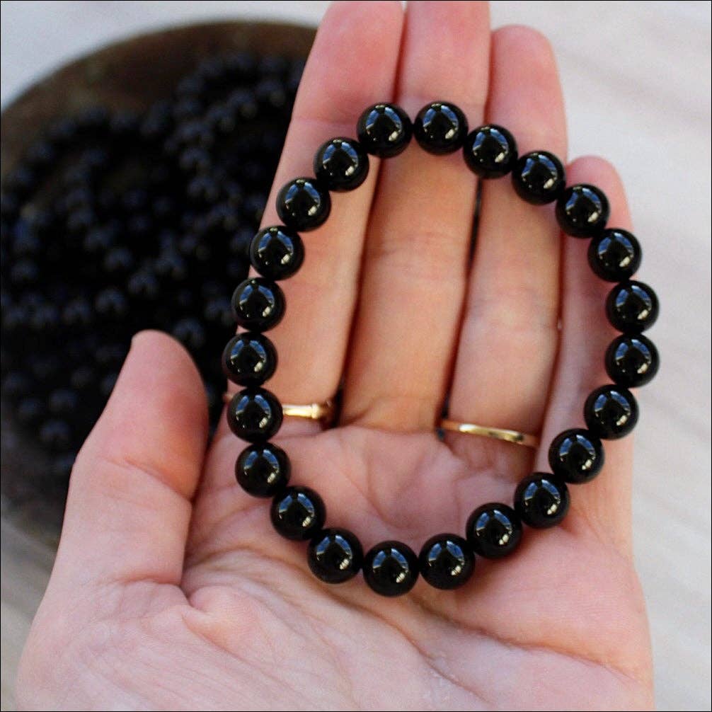 Black Onyx Bracelet Bracelets + Anklets