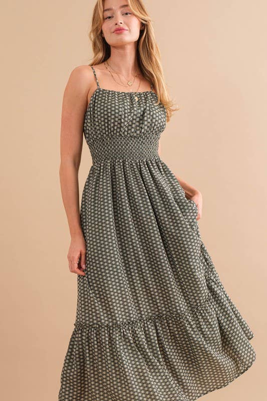Bohemian Print Maxi Dress Dresses + Jumpsuits