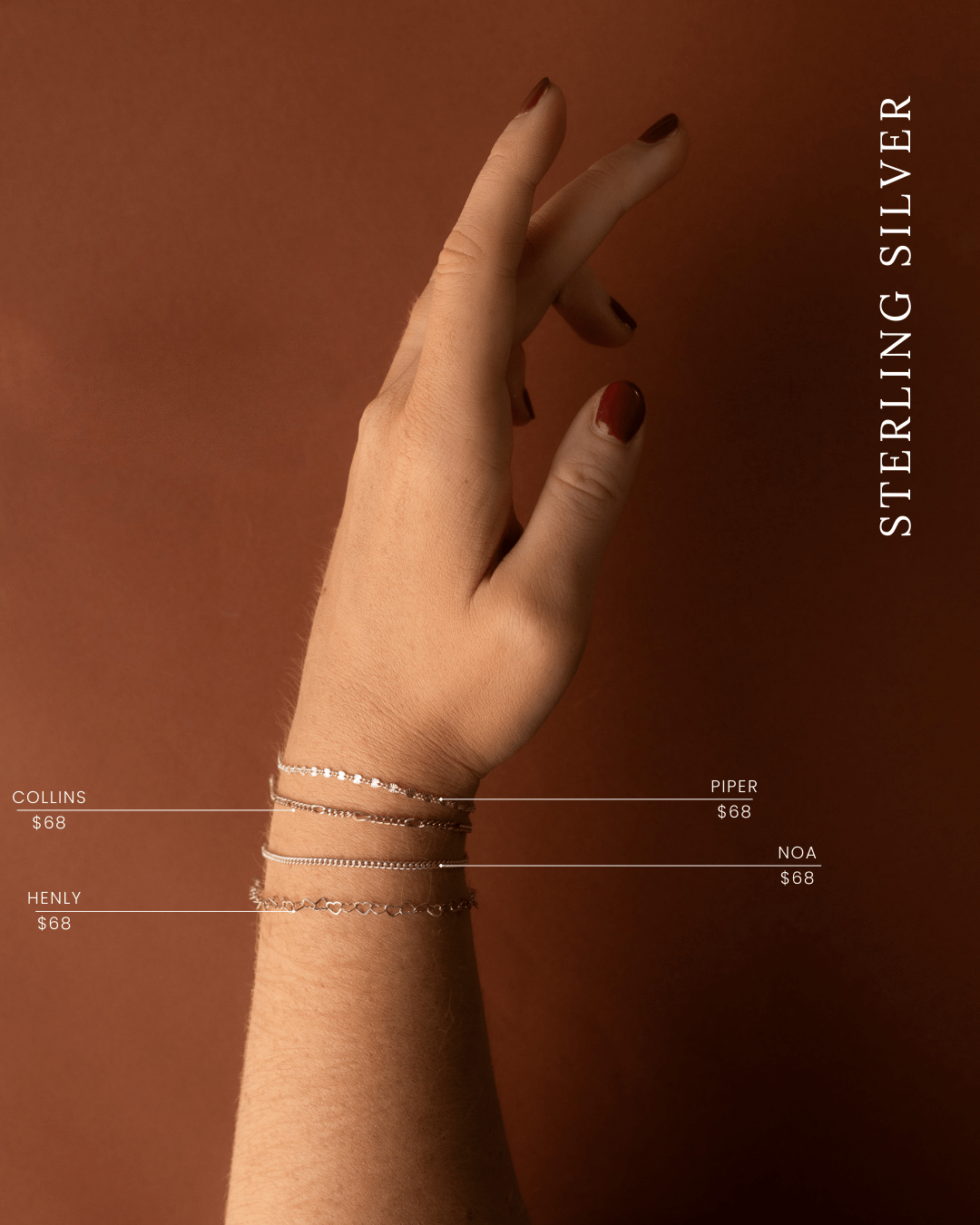 Book Your Forever Jewelry Appointment Bracelets + Anklets