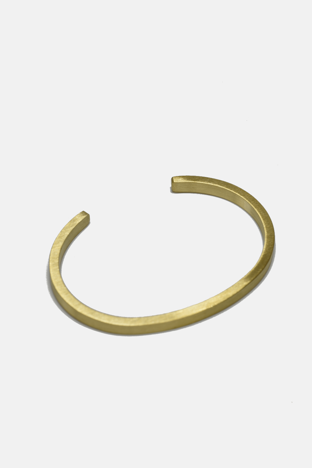 Brass or Steel Flat Cuff - Unisex Bracelets + Anklets