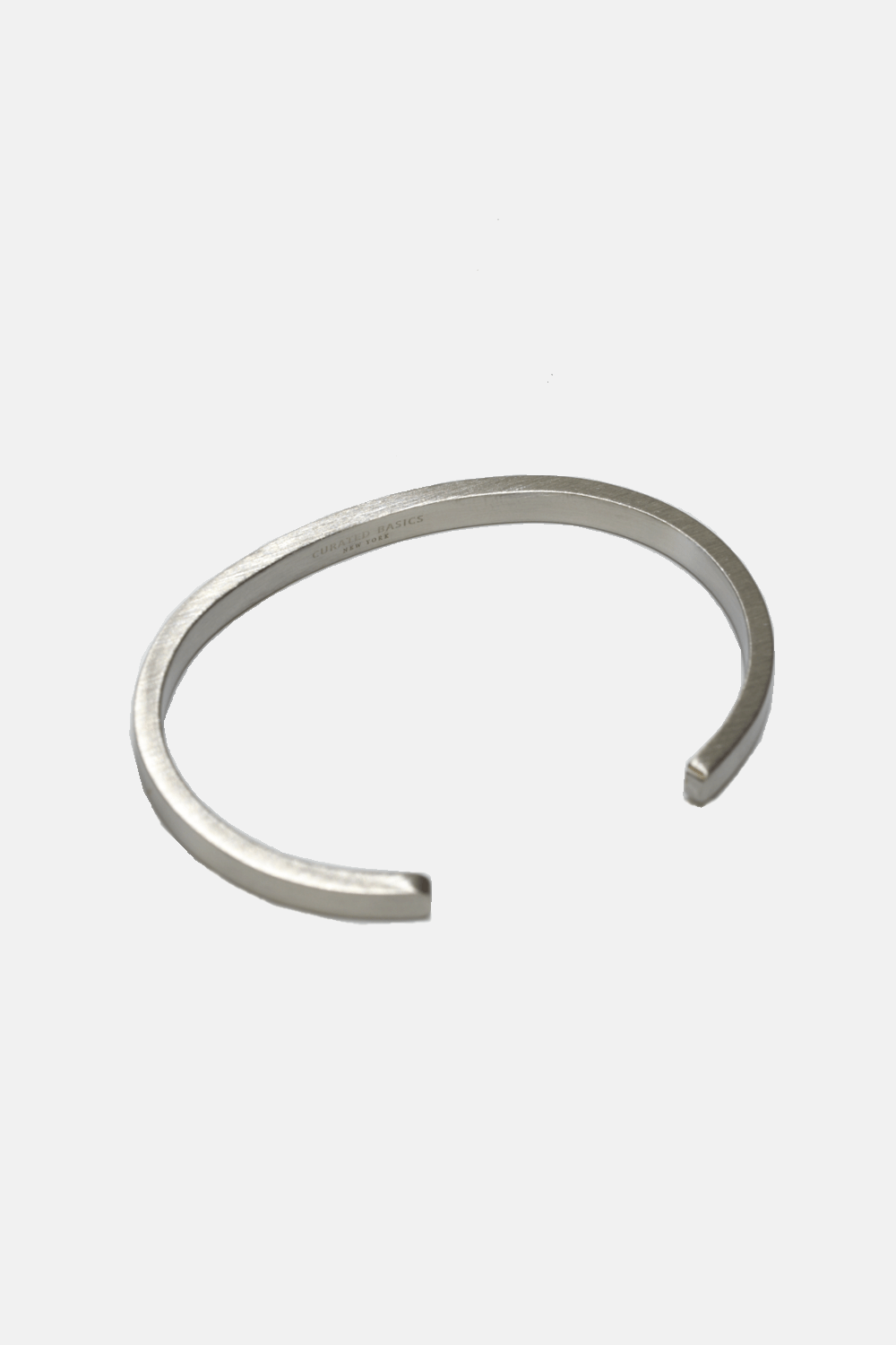 Brass or Steel Flat Cuff - Unisex Bracelets + Anklets