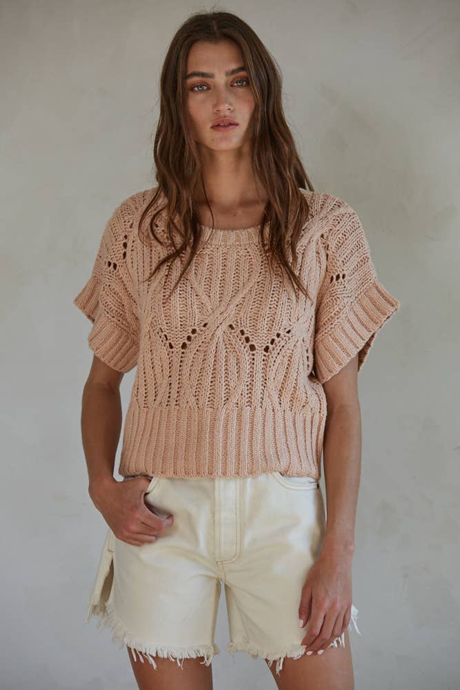 Cali Crochet Top Tops