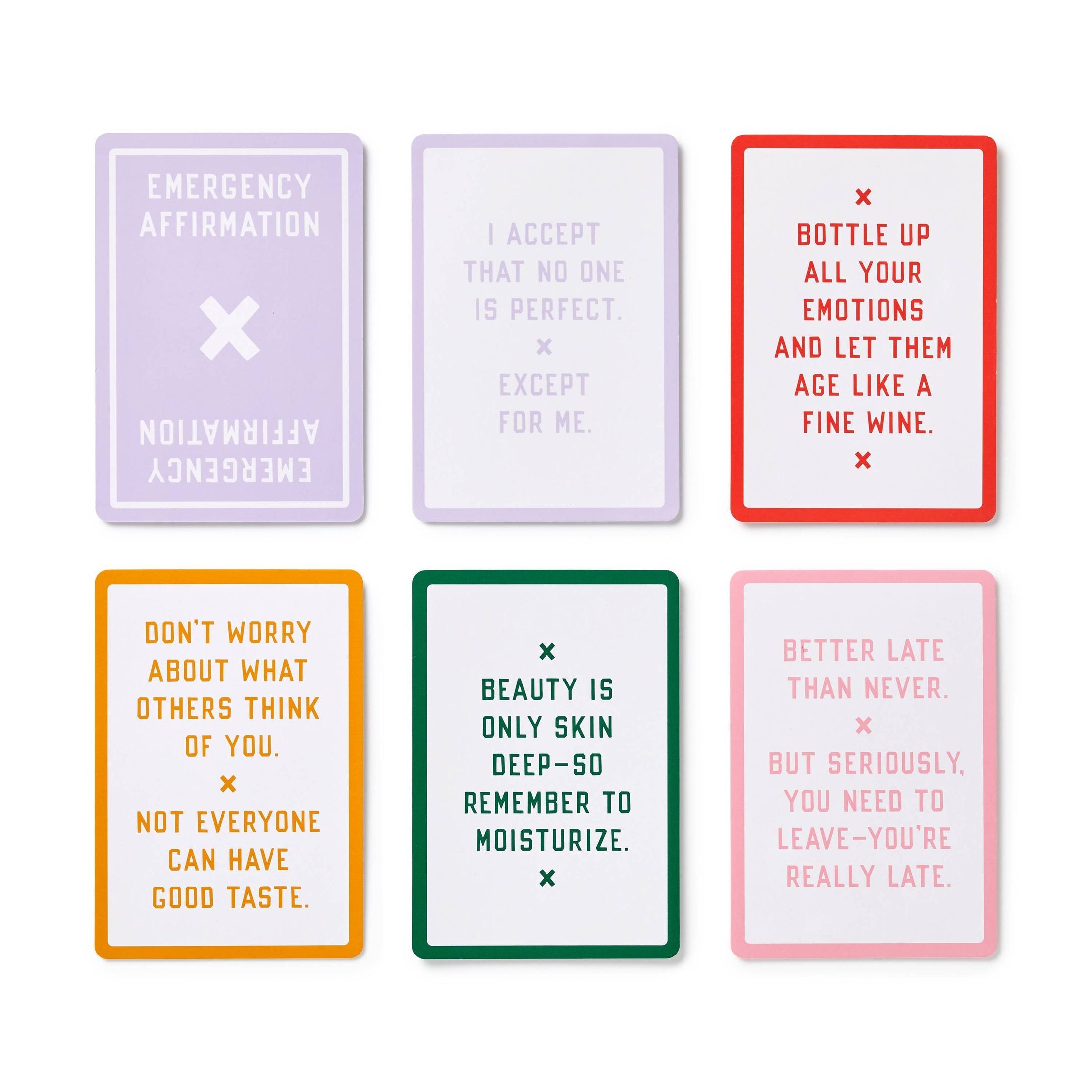 Chronicle Books - Brass Monkey Emergency Affirmations Exceptionally Stupid Days Card Deck 