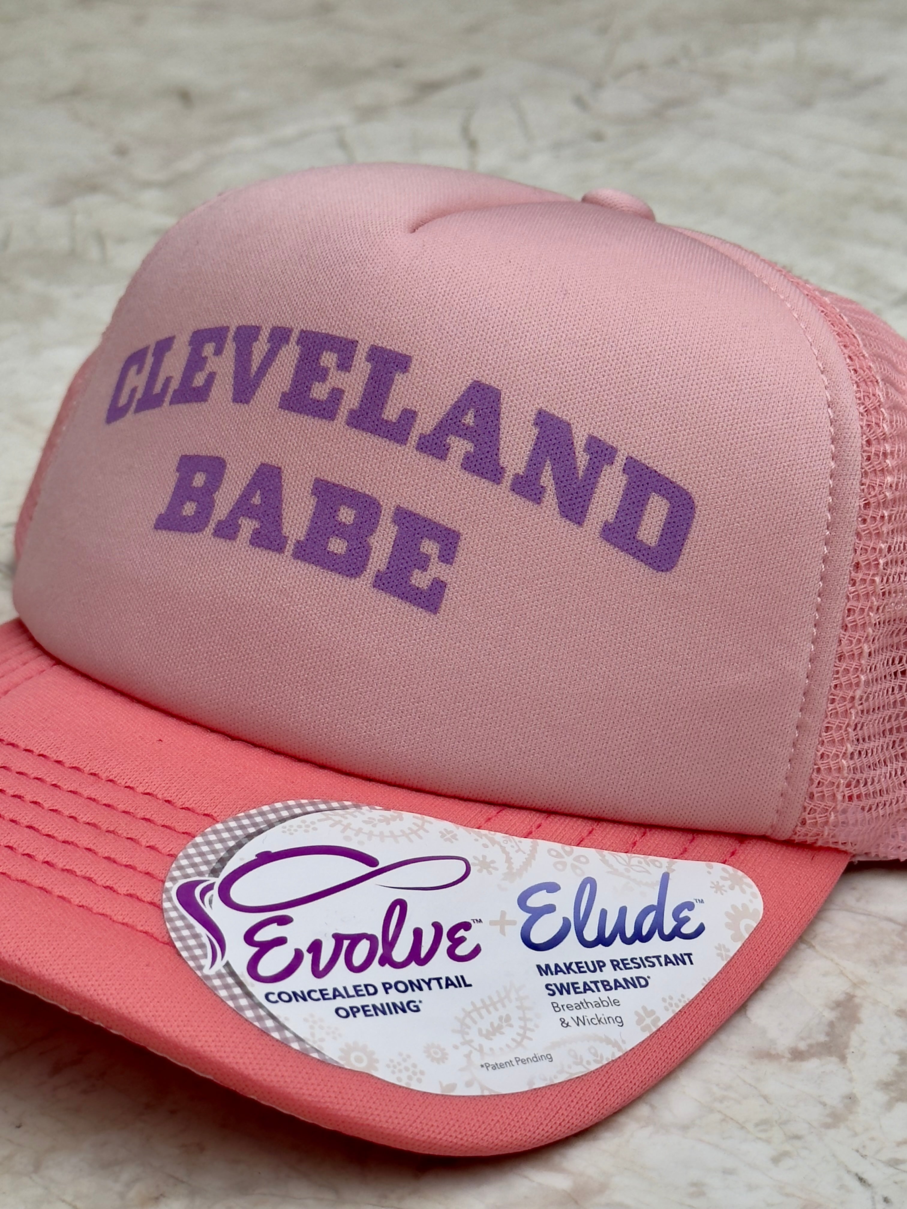 Cleveland Babe Trucker Hat Hats + Bandanas