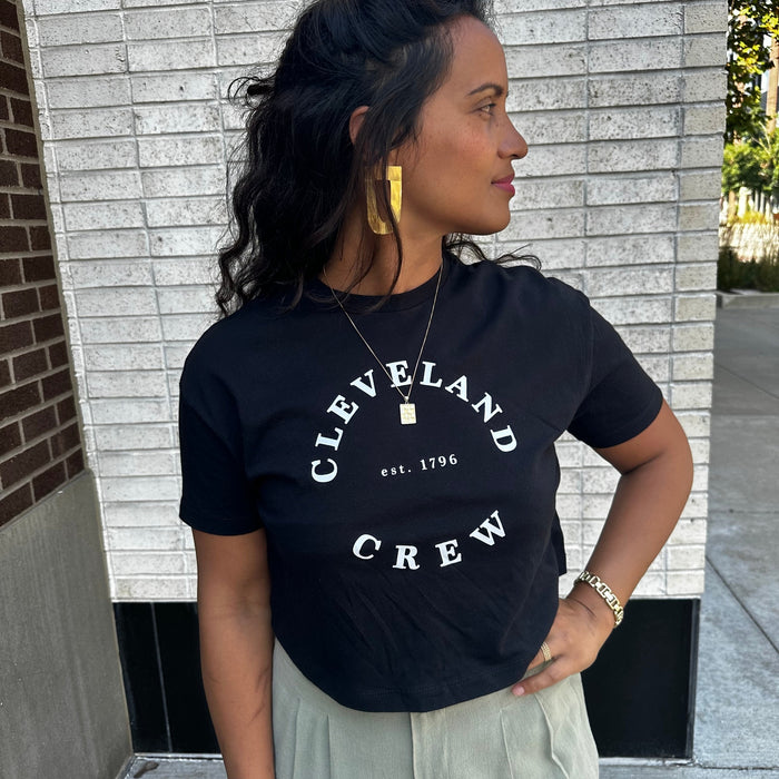 Cleveland Crew Cropped Tee