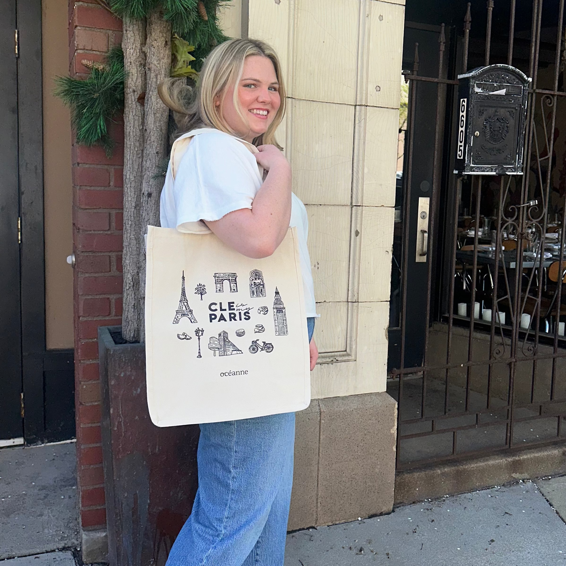 Cleveland Is My Paris Tote Bags + Pouches