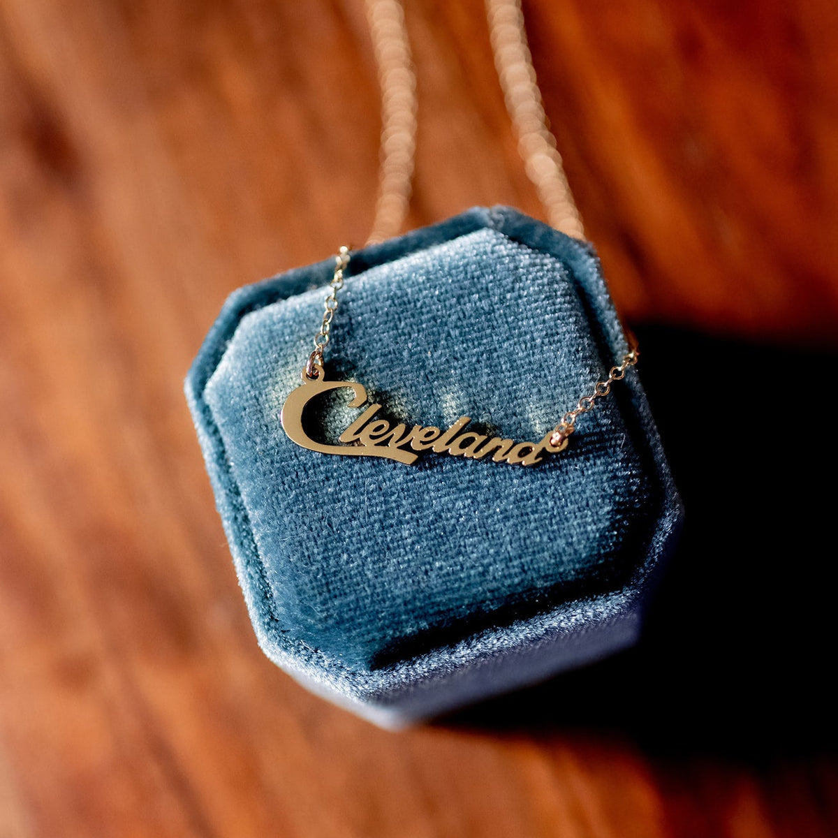 Cleveland Script Necklace Necklaces