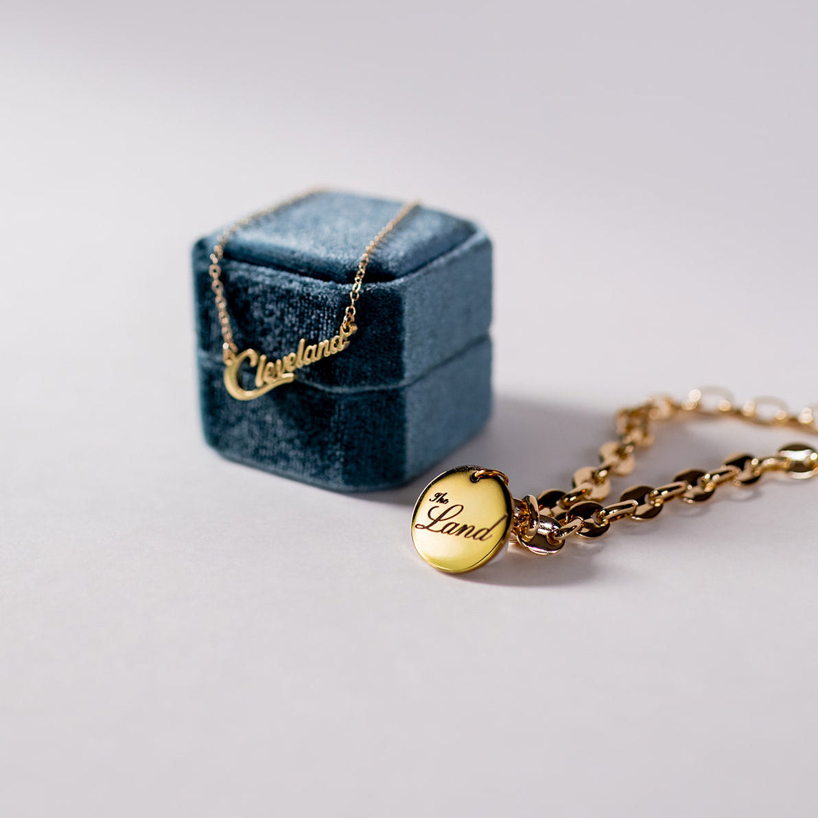 Cleveland Script Necklace Necklaces