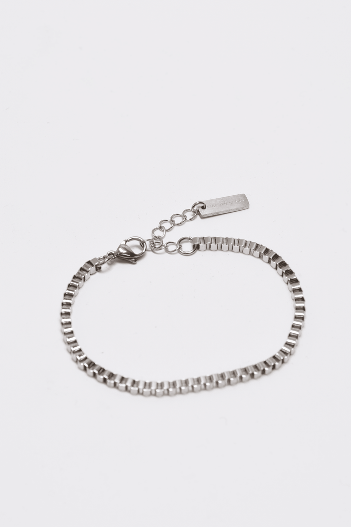 Classic Square Box Chain Bracelet
