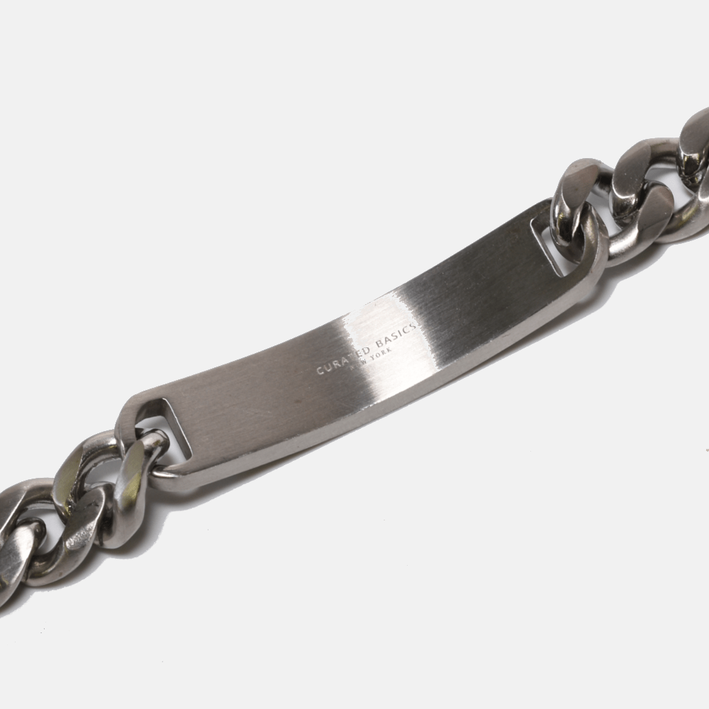 Curated Basics - Nameplate Chain Bracelet 