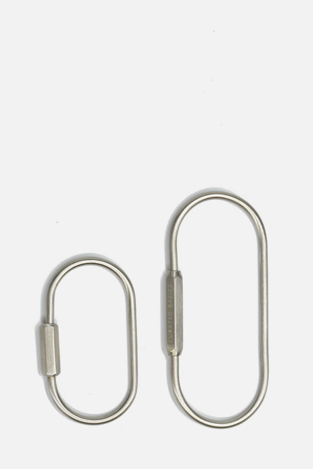 Curated Basics - O-Shape Keyring 