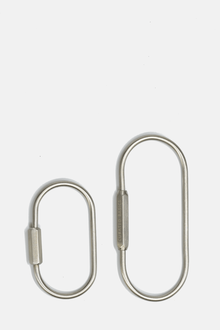 Steel O-Shape Keyring