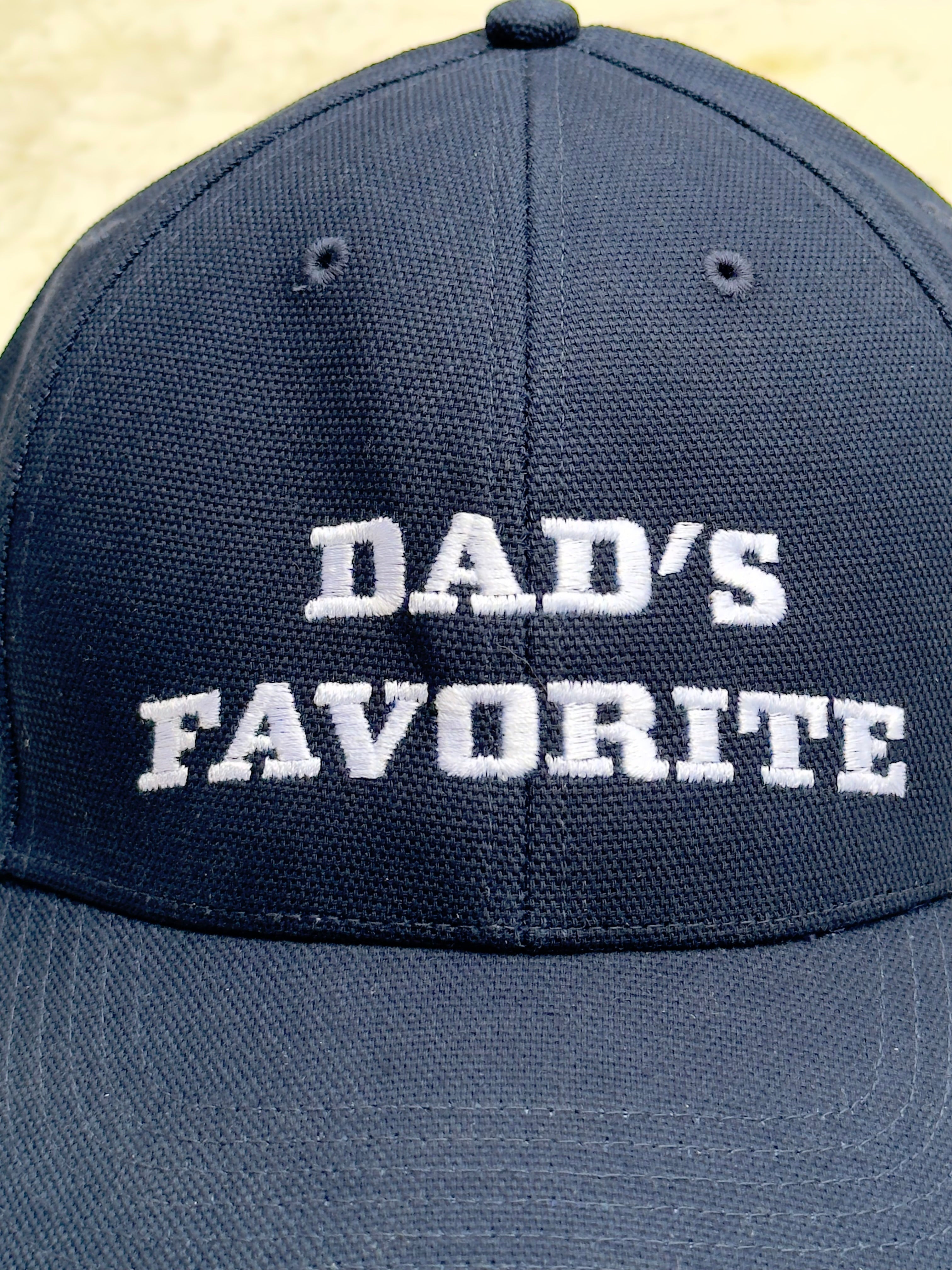 "Dad's Favorite" Ball Cap Hats + Bandanas