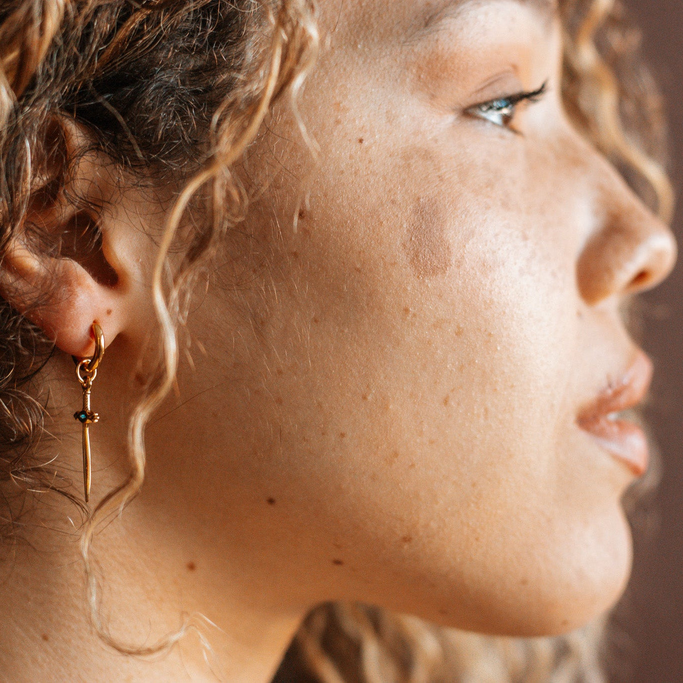 Dagger Hoops Earrings