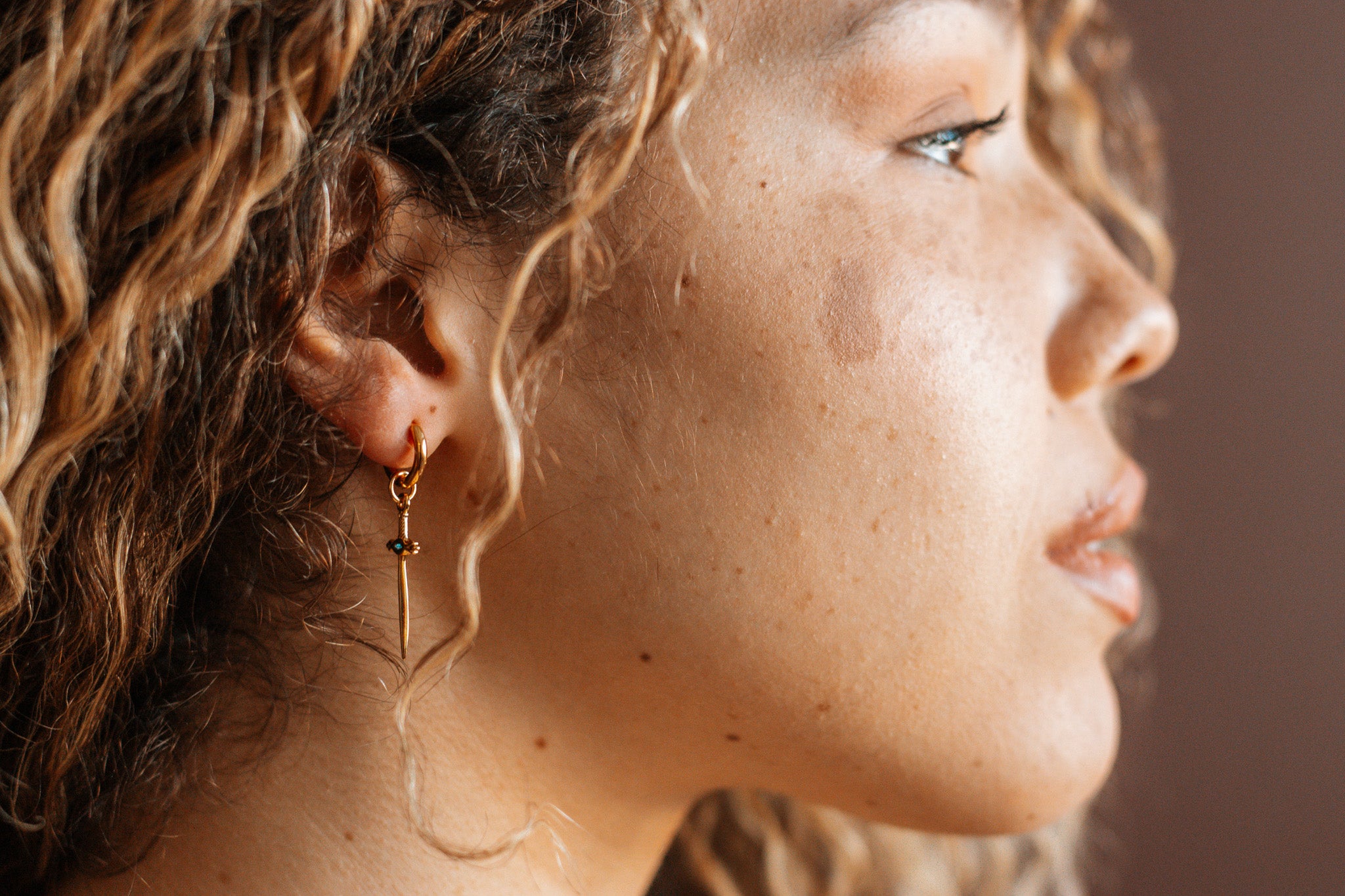 Dagger Hoops Earrings