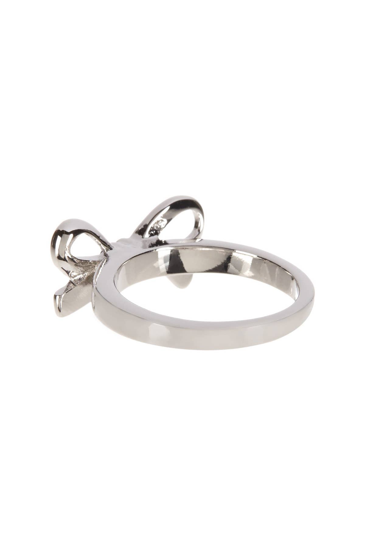 Dainty Bow Ring - Silver Rings