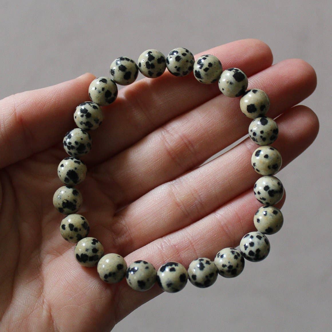 Dalmatian Jasper Bracelet Bracelets + Anklets