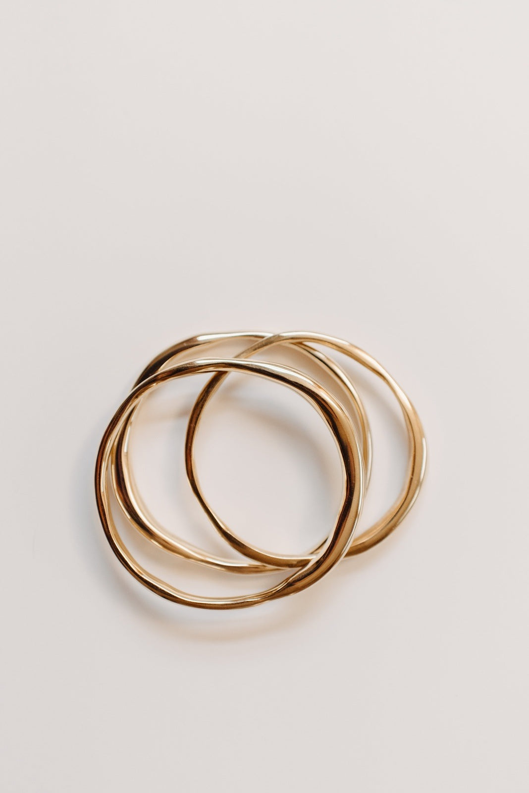 Eloise Brass Gold Bangle Bracelet Bracelets + Anklets