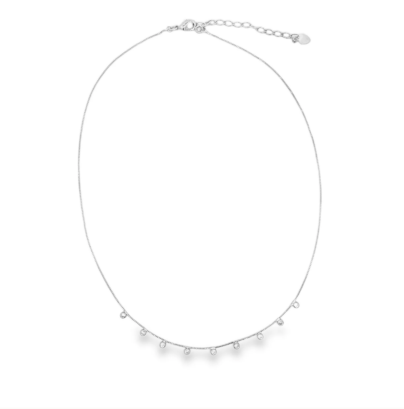 Estelle Necklace – Dainty Diamond Necklace Necklaces