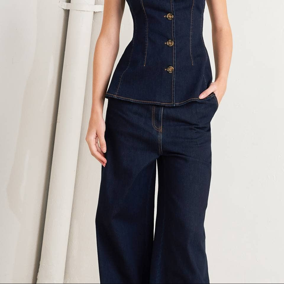 FLYING TOMATO - A denim pant - FP1762J 