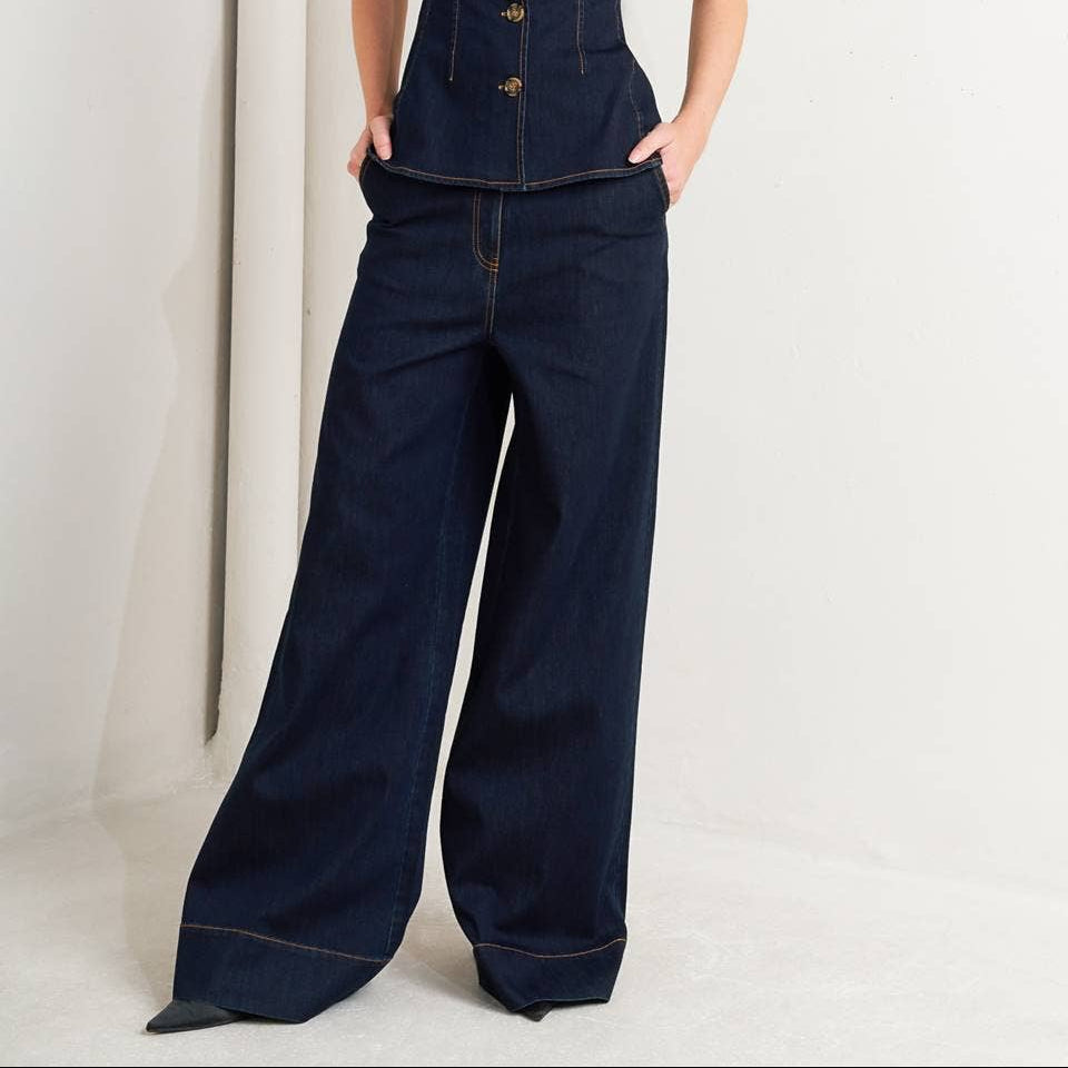 FLYING TOMATO - A denim pant - FP1762J 