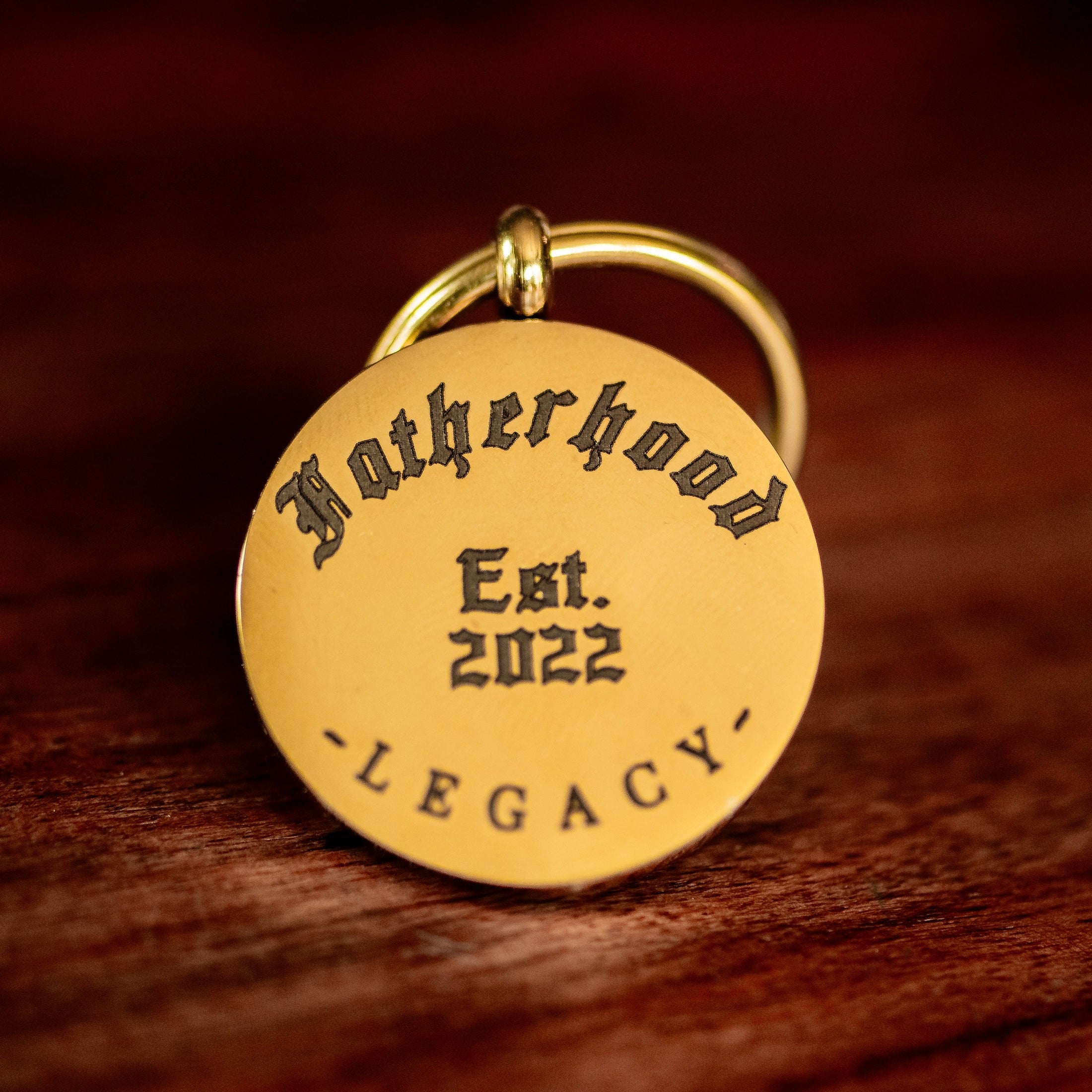 Fatherhood Key Tag Keychains