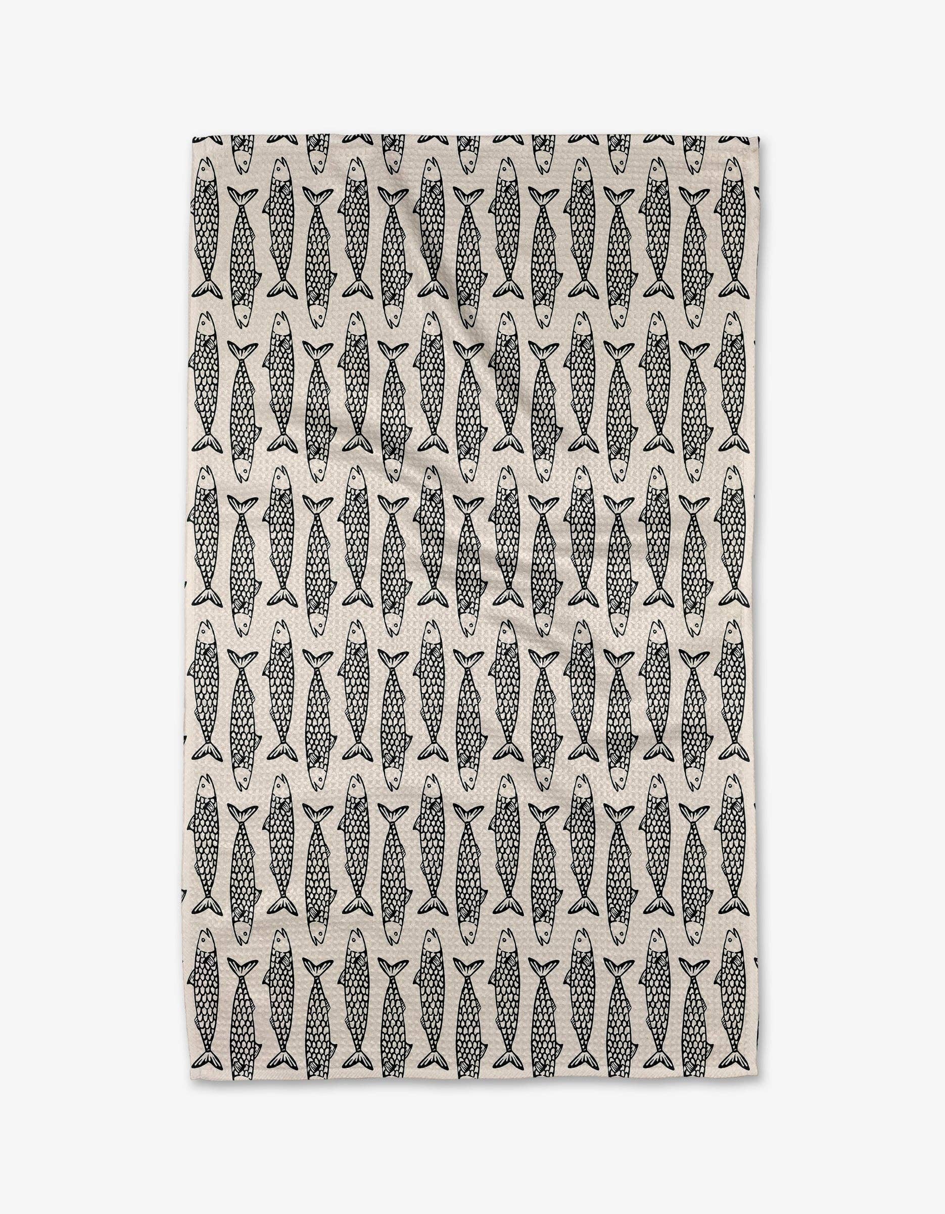 Fish Friends Tea Towel Kitchen + Drinkware