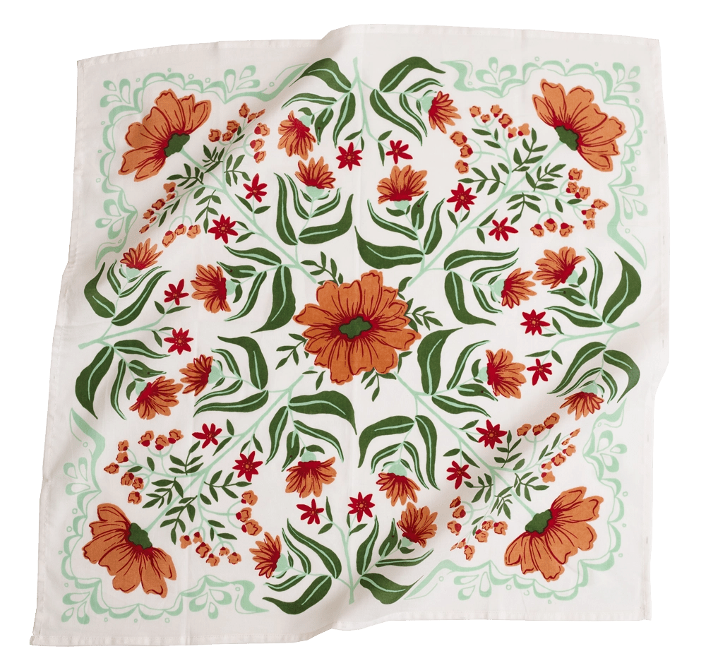 Flora Bandana Hats + Bandanas