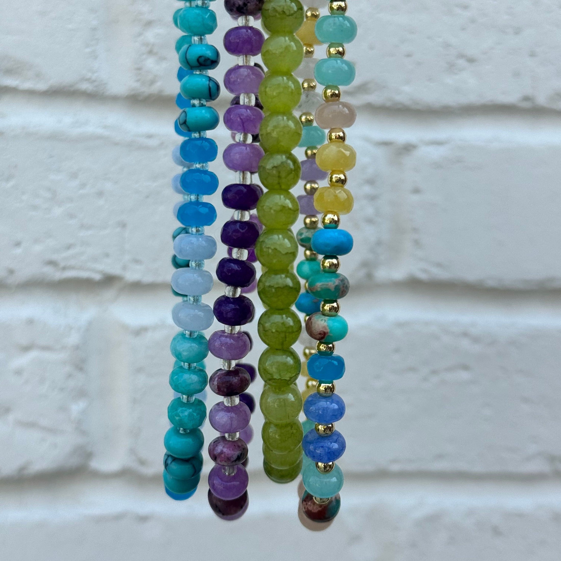 Glass Beaded Necklace Necklaces
