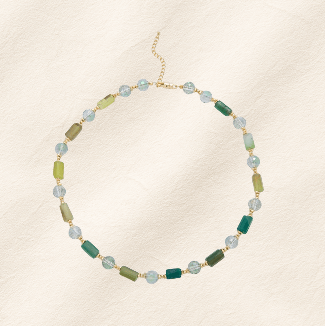 Glass Beaded Necklace Necklaces