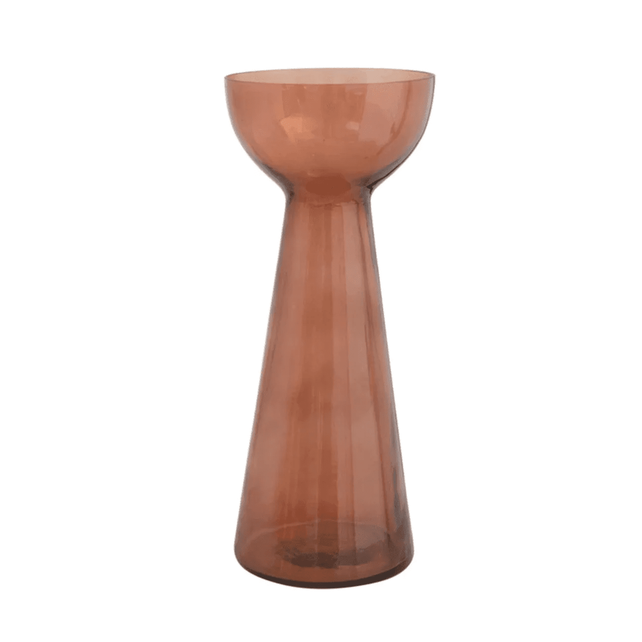 Glass Candle Holder/Vase Pots & Planters