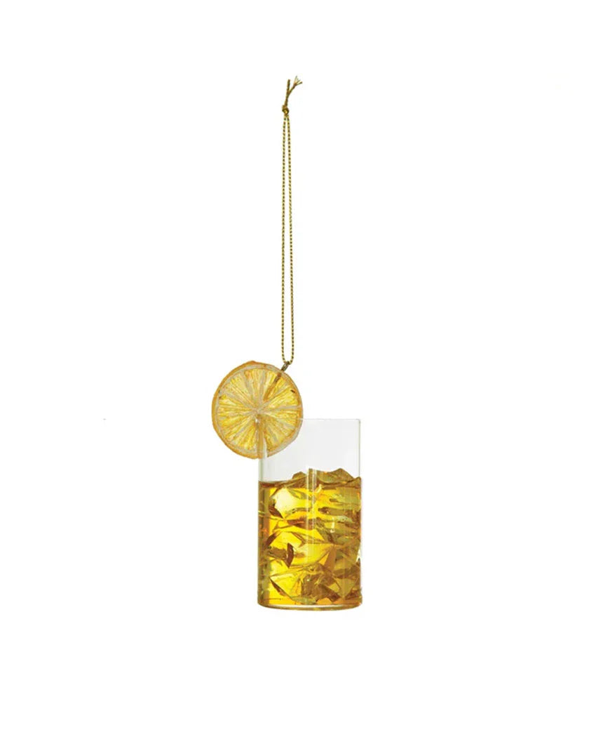 Glass Cocktail Ornament Ornament