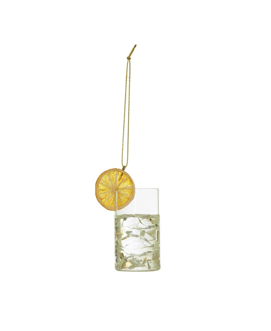 Glass Cocktail Ornament Ornament