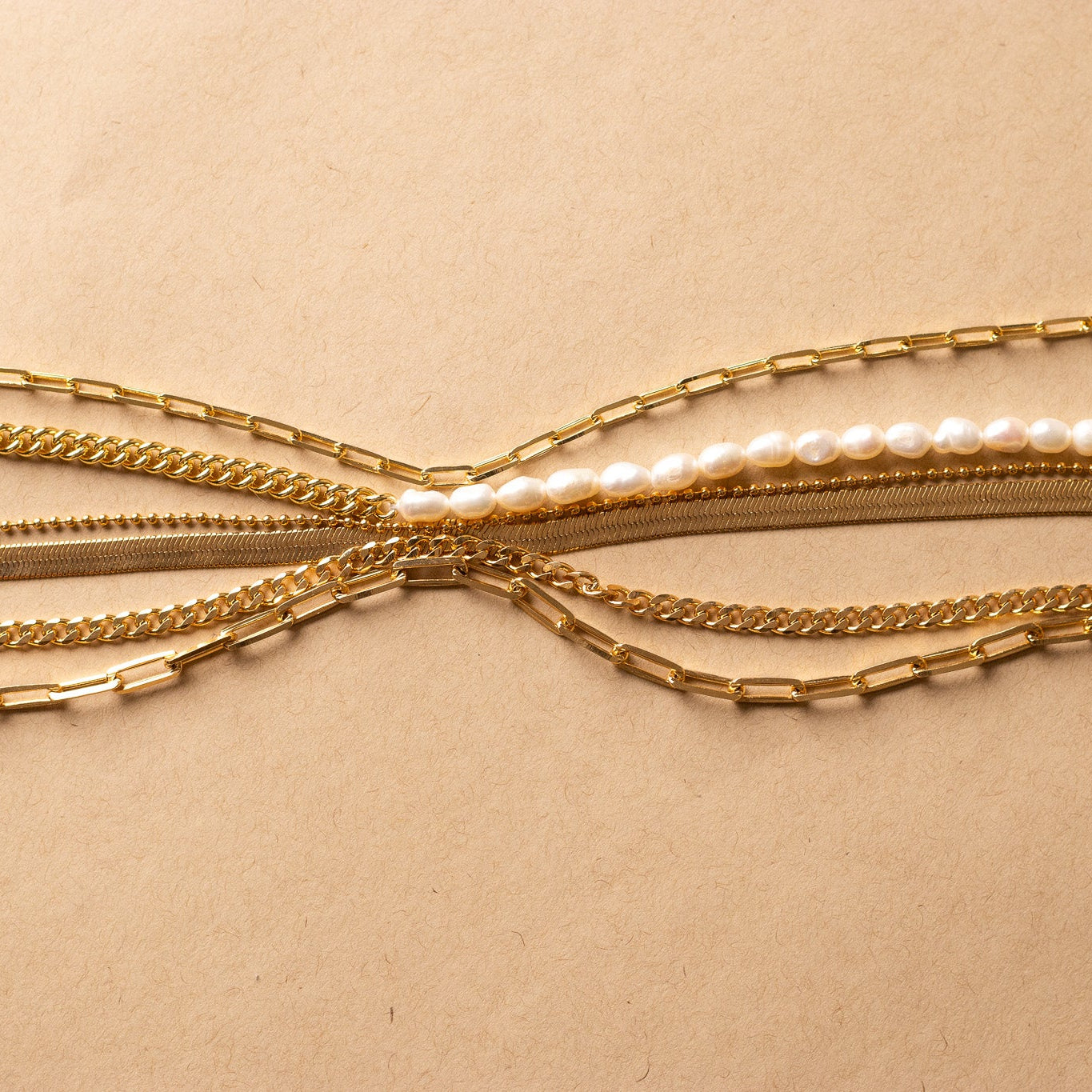 Gold-Filled Herringbone Necklace Necklaces