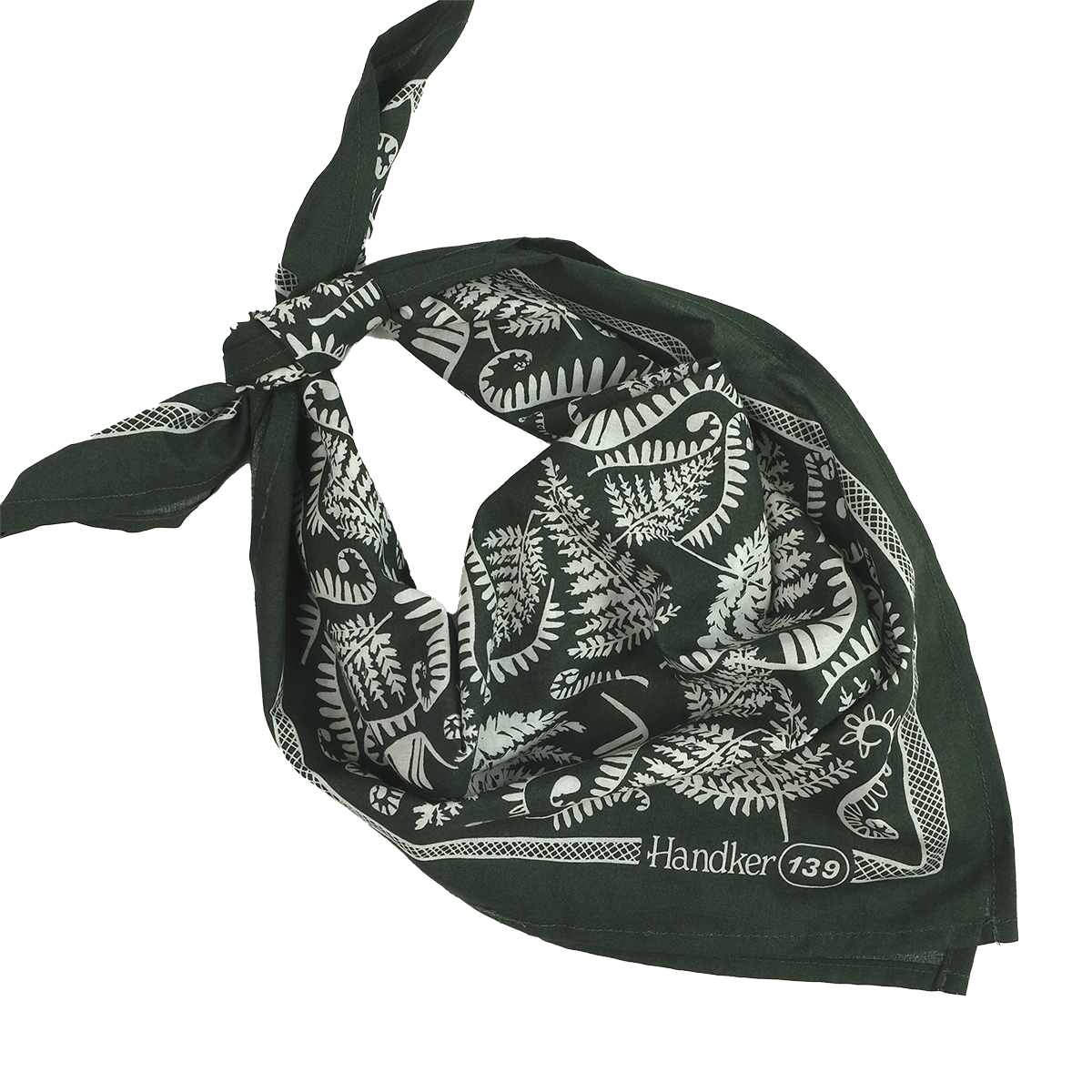 Handker Bandanas - No. 139 Fern Bandana 