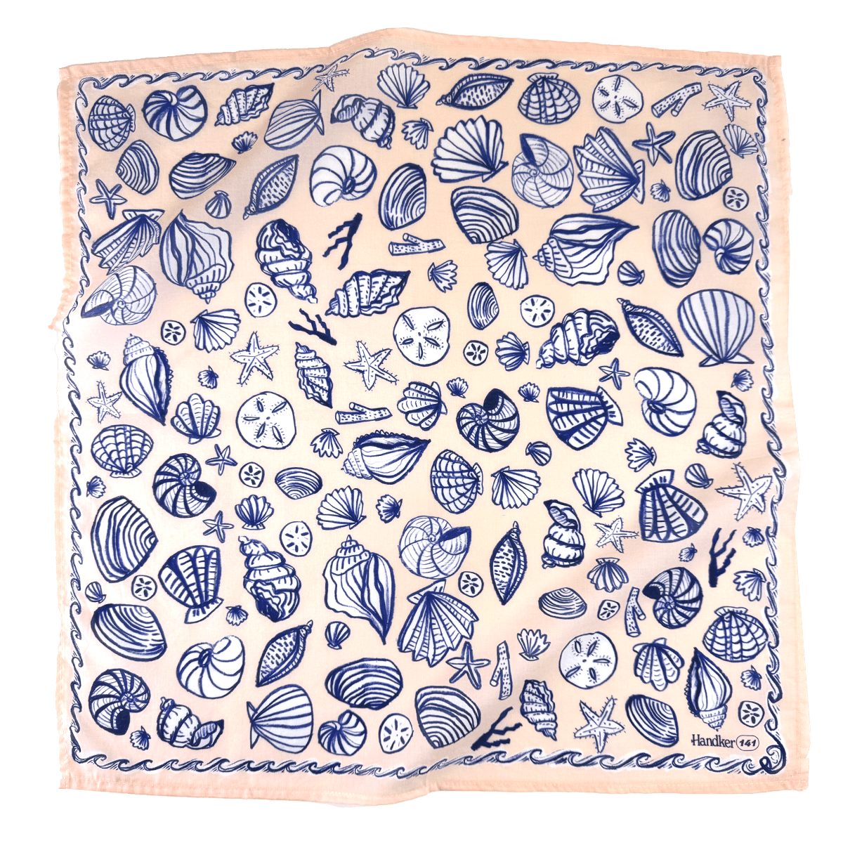Handker Bandanas - No. 141 Seashore Bandana 