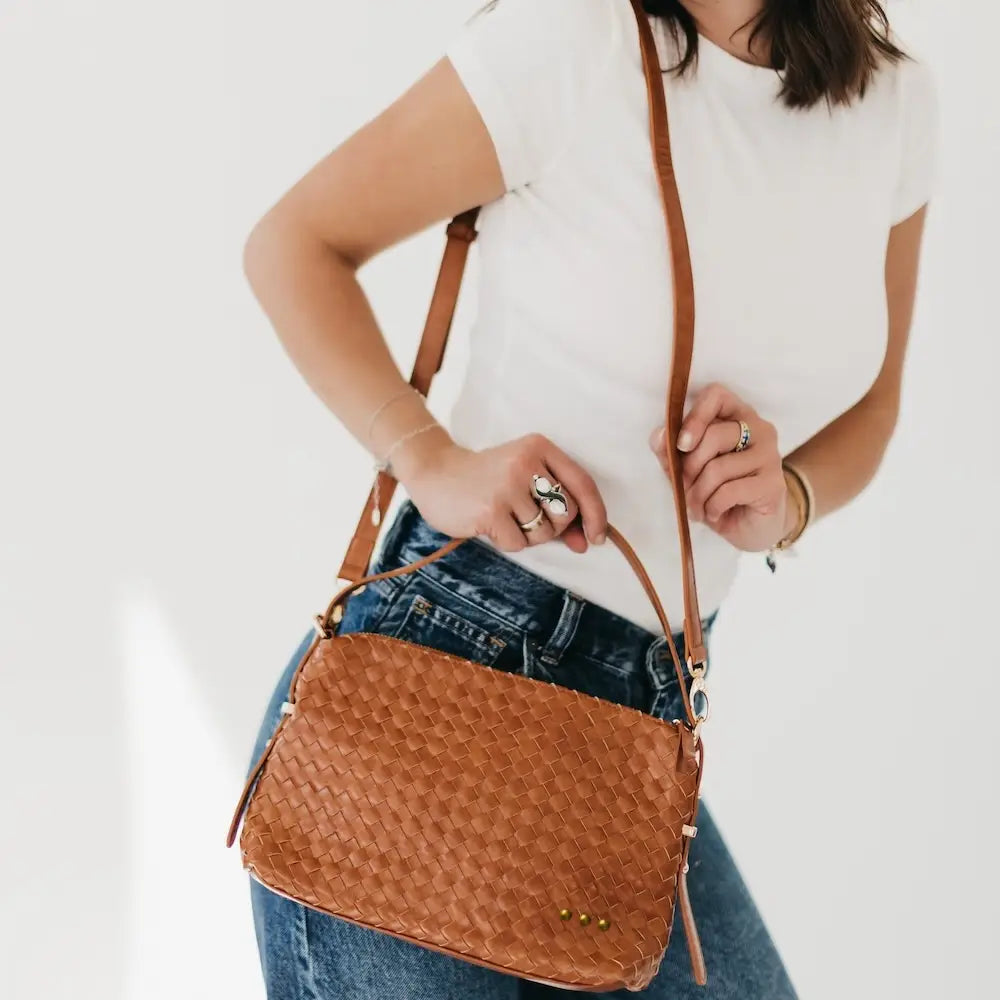 Harper Hobo Woven Shoulder Bag Bags + Pouches