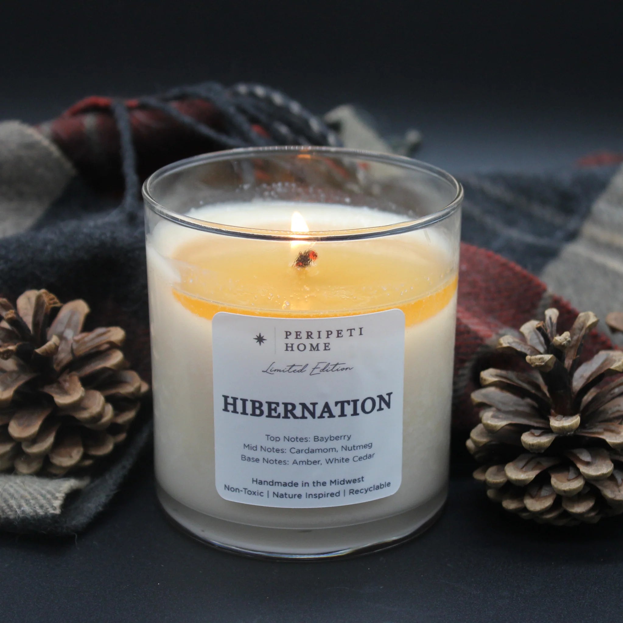 Hibernation Candle Seasonal - Classic Wick Candles + Incense