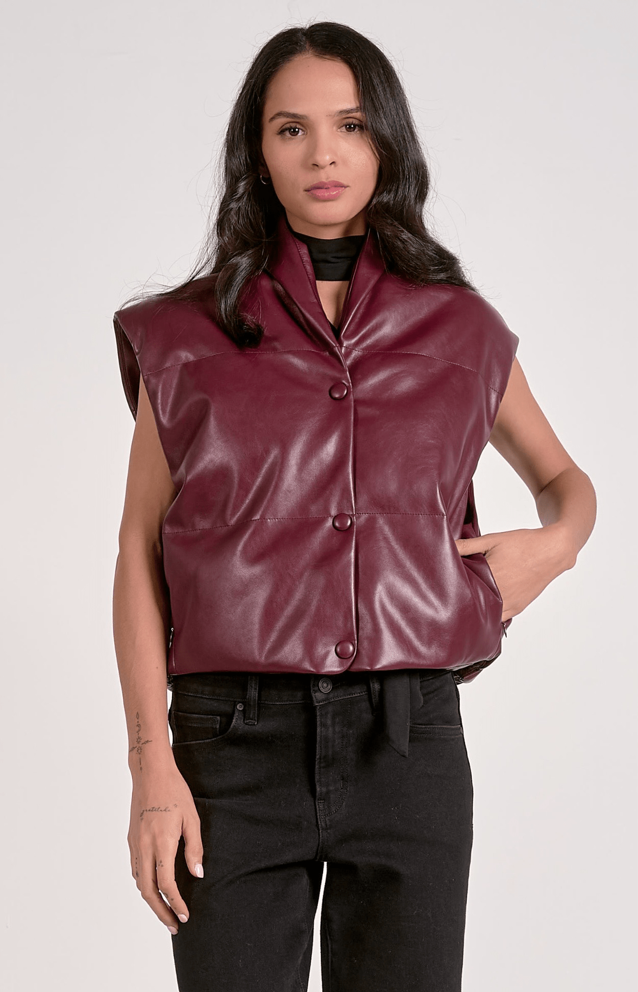 High Collar Vest Jackets