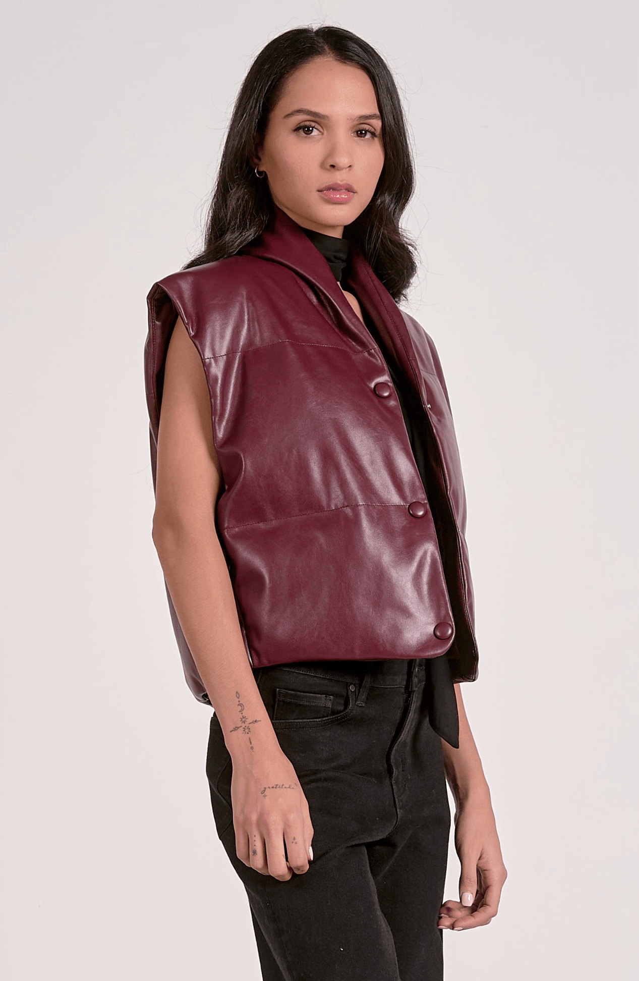 High Collar Vest Jackets