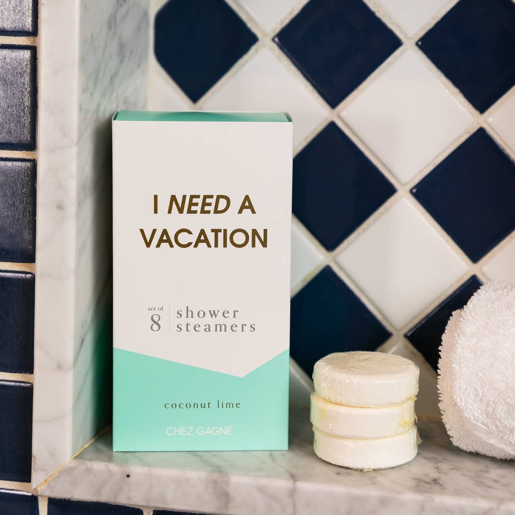 I Need a Vacation Shower Shower Steamers Skin + Body