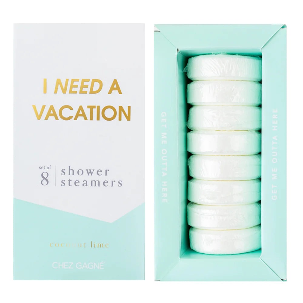 I Need a Vacation Shower Shower Steamers Skin + Body