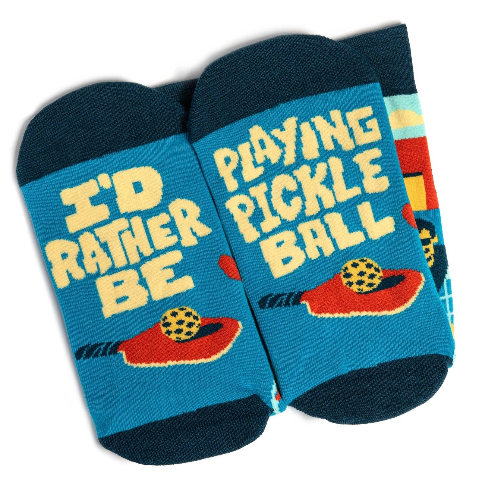 I'd Rather Be Playing Pickleball Socks Socks