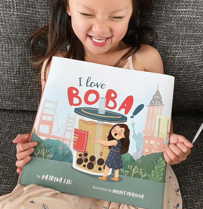 I love BOBA! - The First Children's Book about Bubble Tea Babies + Kids