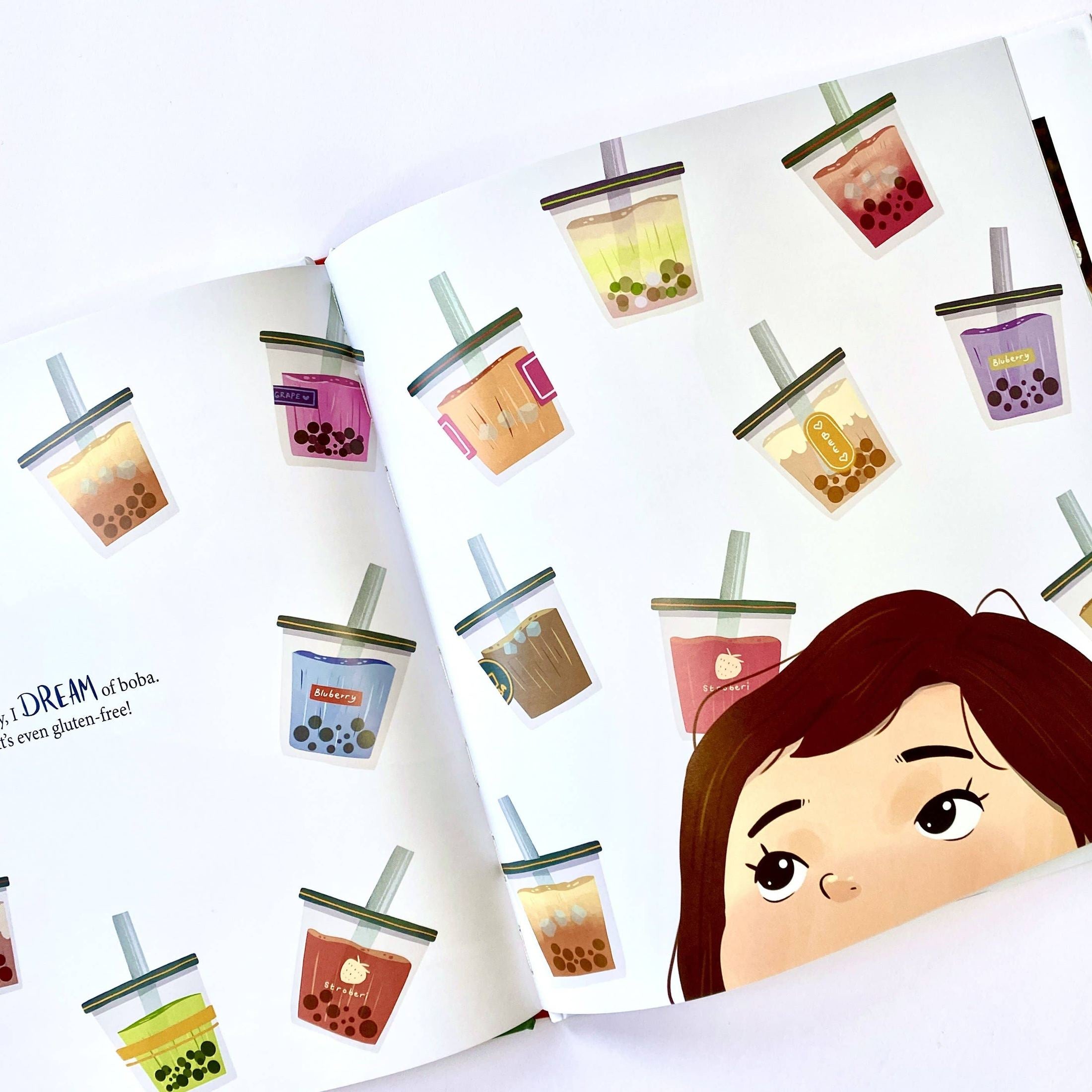 I love BOBA! - The First Children's Book about Bubble Tea Babies + Kids