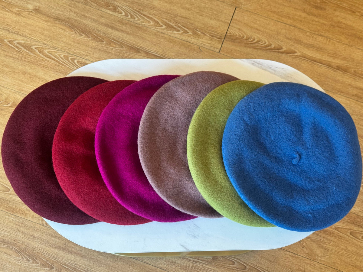 Burgundy Beret