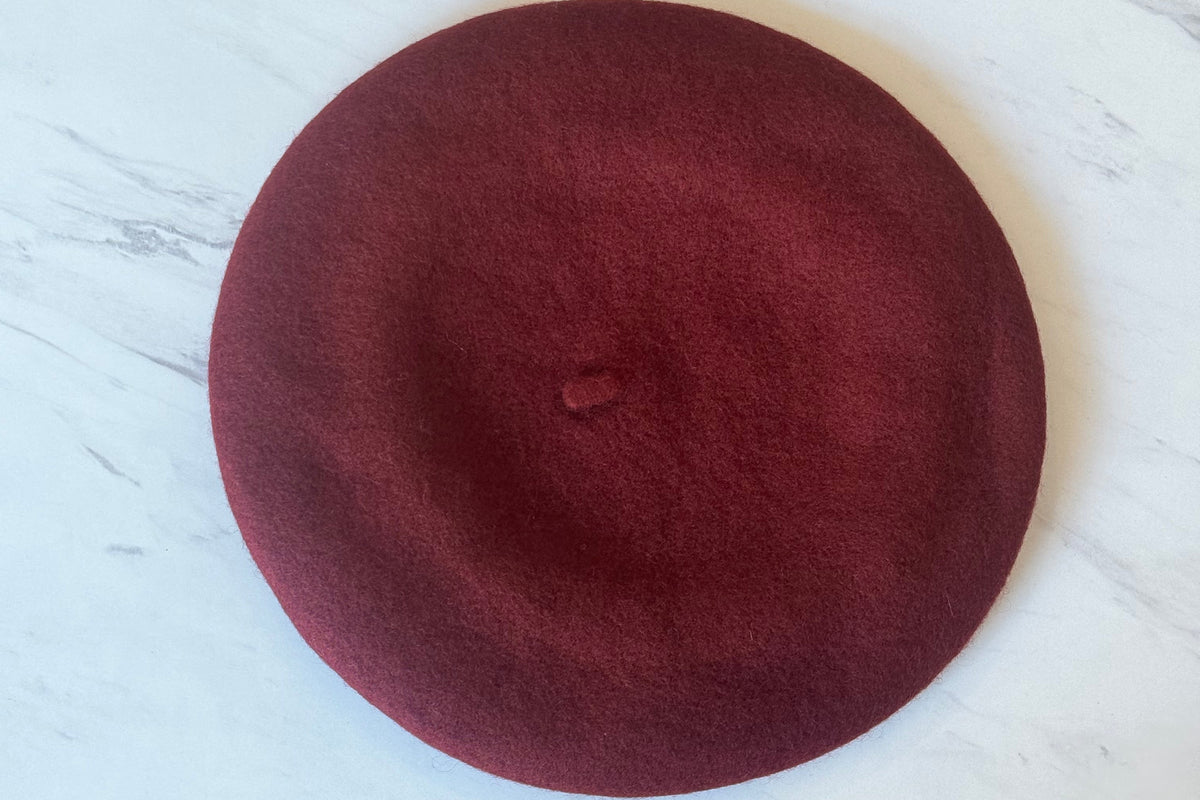 Burgundy Beret
