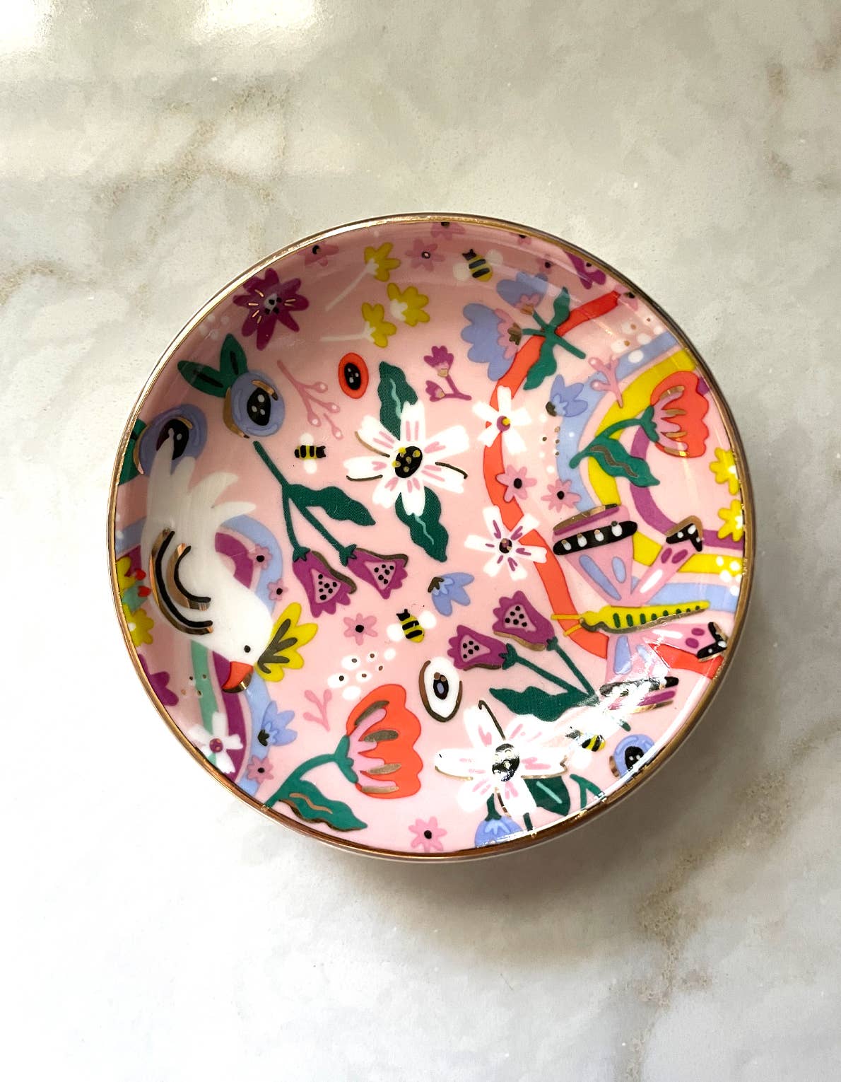 Idlewild Co. - Butterfly Garden Trinket Dish 